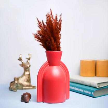 Handmade Rainbow Ceramic Vase, Handmade Modern Rainbow Vase, Nordic Ceramic Vase, Handmade Rainbow Shape Vase, Rainbow Arch Vase