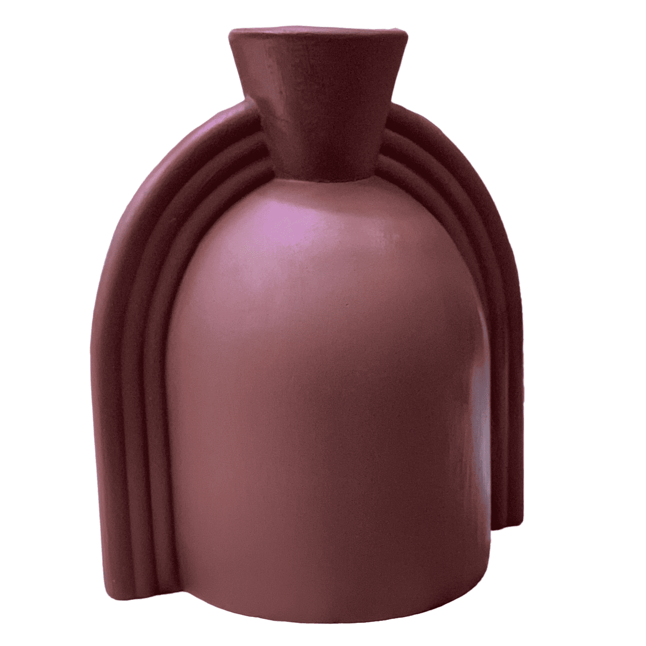 Handmade Rainbow Ceramic Vase, Handmade Modern Rainbow Vase, Nordic Ceramic Vase, Handmade Rainbow Shape Vase, Rainbow Arch Vase