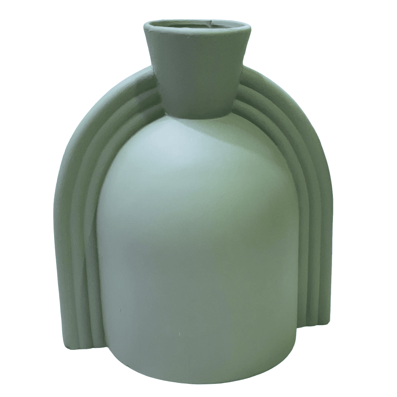 Handmade Rainbow Ceramic Vase, Handmade Modern Rainbow Vase, Nordic Ceramic Vase, Handmade Rainbow Shape Vase, Rainbow Arch Vase