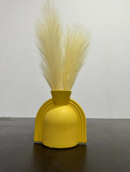 Handmade Rainbow Ceramic Vase, Handmade Modern Rainbow Vase, Nordic Ceramic Vase, Handmade Rainbow Shape Vase, Rainbow Arch Vase