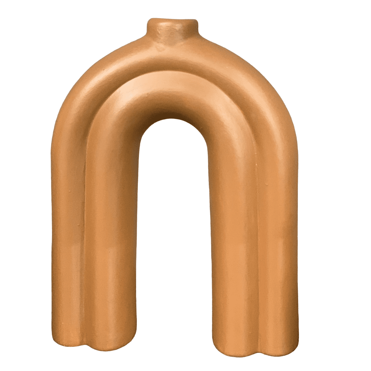 Handmade Nordic N Vase, Handmade Arch Ceramic Vase, Handmade Nordic Ceramic Vase, Arch Shape Vase, Ceramic Arch Vase, Nordic Vase Decor
