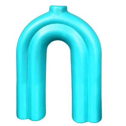 Handmade Nordic N Vase, Handmade Arch Ceramic Vase, Handmade Nordic Ceramic Vase, Arch Shape Vase, Ceramic Arch Vase, Nordic Vase Decor