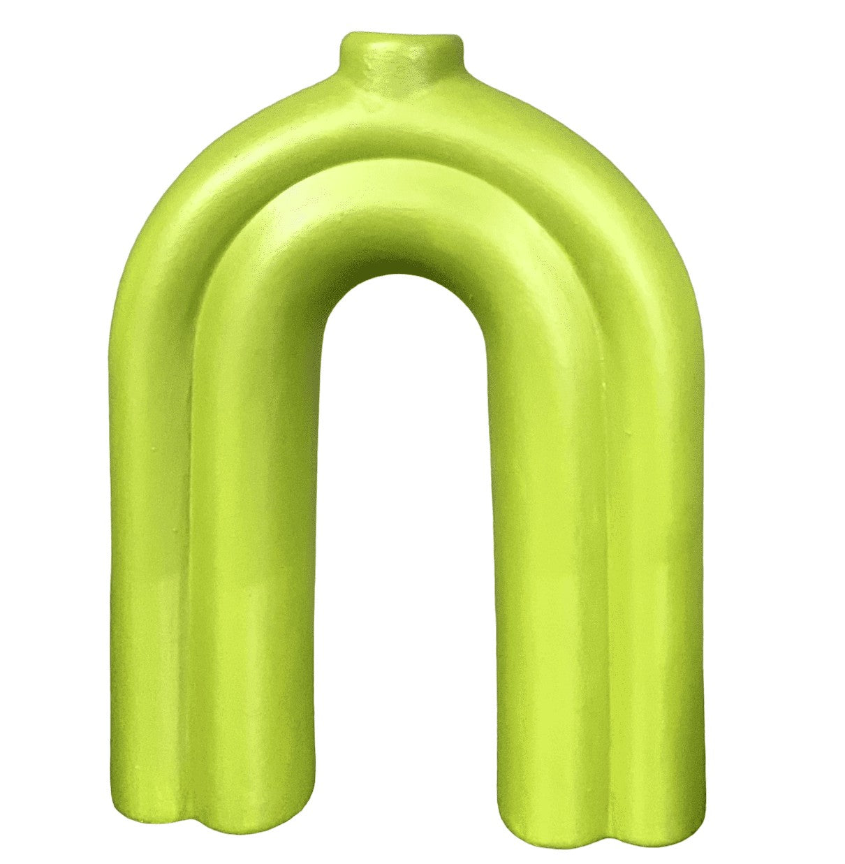 Handmade Nordic N Vase, Handmade Arch Ceramic Vase, Handmade Nordic Ceramic Vase, Arch Shape Vase, Ceramic Arch Vase, Nordic Vase Decor