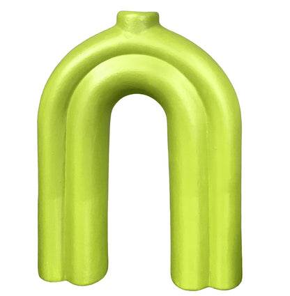 Handmade Nordic N Vase, Handmade Arch Ceramic Vase, Handmade Nordic Ceramic Vase, Arch Shape Vase, Ceramic Arch Vase, Nordic Vase Decor
