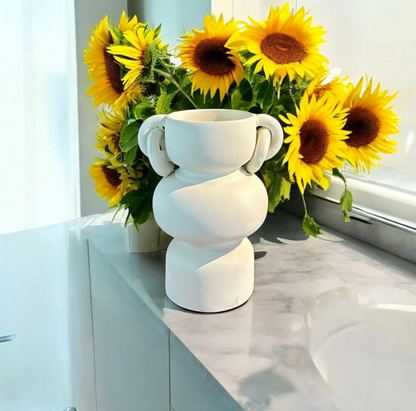 Modern Ceramic Vase, Nordic Ceramic Vase, Stylish Ceramic Vase, Elegant Modern Ceramic Vase, Minimalist Ceramic Vase, Unique Ceramic Vase