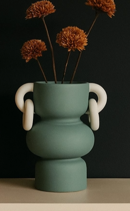 Modern Ceramic Vase, Nordic Ceramic Vase, Stylish Ceramic Vase, Elegant Modern Ceramic Vase, Minimalist Ceramic Vase, Unique Ceramic Vase