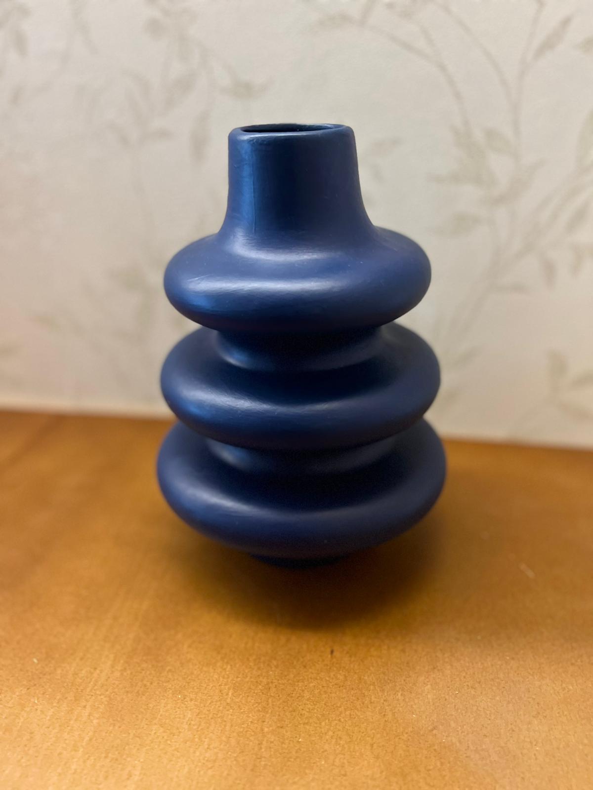 Minimalistische Keramik-Blasenvase, Nordische Blasenwirbelvase, Blumentopf, Vase für getrocknete Blumen, Nordische Vase, Wellen-Keramikvase, Dekorative Vase, Blasenvase, Keramik-Blasenvase, Blumenvase