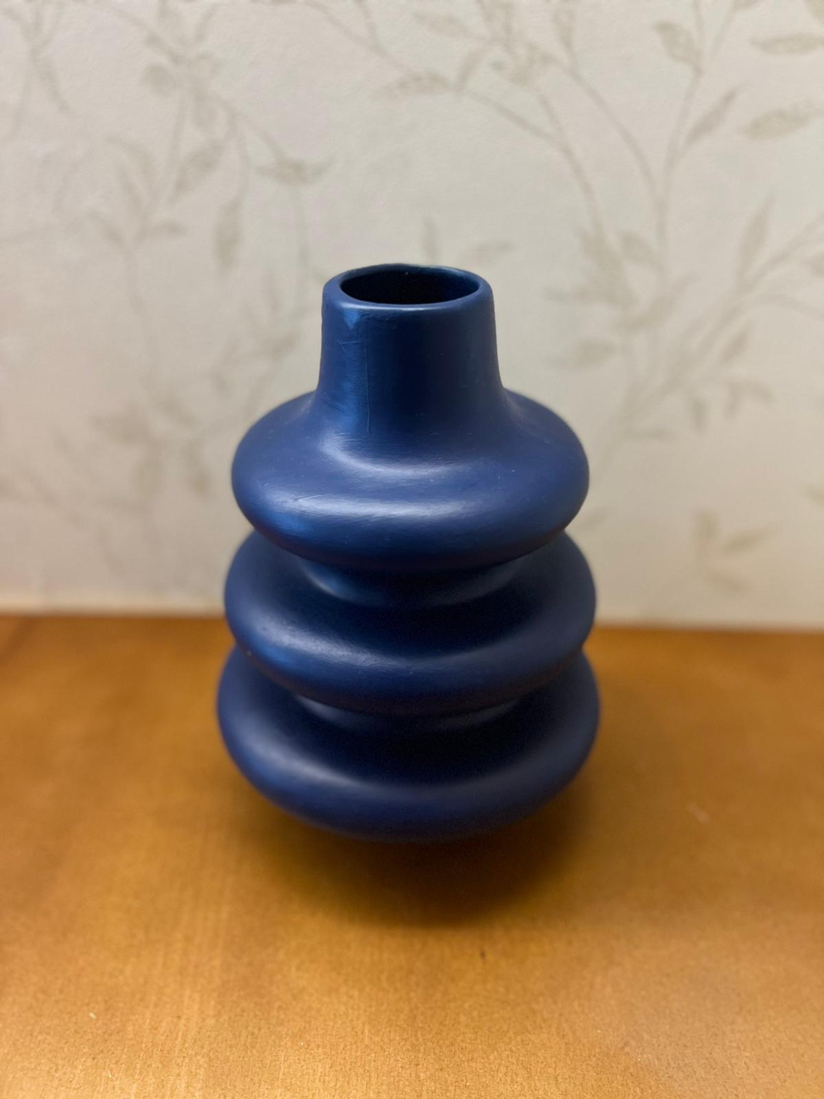 Minimalistische Keramik-Blasenvase, Nordische Blasenwirbelvase, Blumentopf, Vase für getrocknete Blumen, Nordische Vase, Wellen-Keramikvase, Dekorative Vase, Blasenvase, Keramik-Blasenvase, Blumenvase