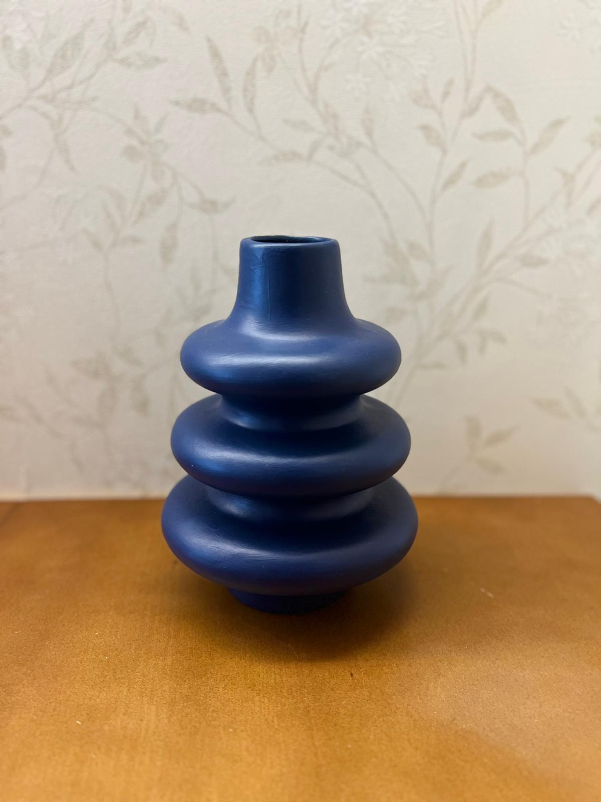 Minimalistische Keramik-Blasenvase, Nordische Blasenwirbelvase, Blumentopf, Vase für getrocknete Blumen, Nordische Vase, Wellen-Keramikvase, Dekorative Vase, Blasenvase, Keramik-Blasenvase, Blumenvase