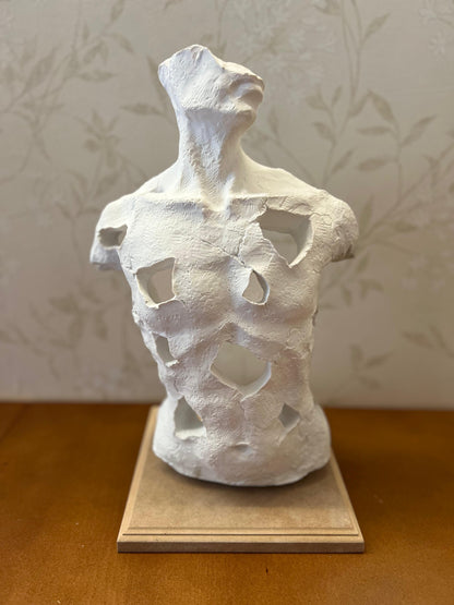 Handmade Abstract Male Statue, Modern Art Sculpture, Handmade Male Torso Decor, Handmade Male Torso Statue, Abstract Sculpture Decor