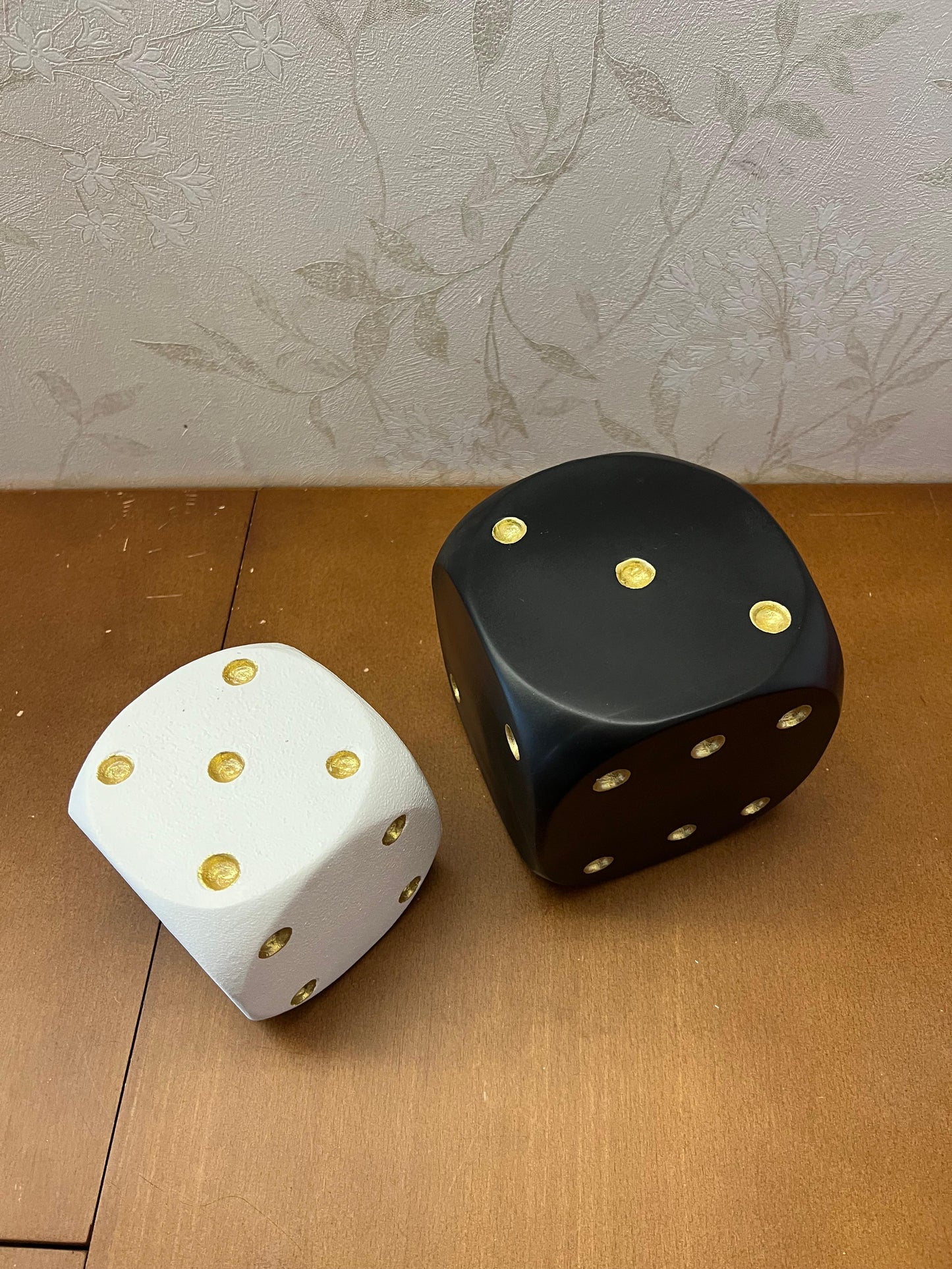 Decorative Dice Set, Unique Gaming Room Decor, Cool Car Decor, Polyester Dice Set, Dice Sculpture, Dice Decor, Dice Statue, Lucky Dice Decor, Lucky Dice Statue