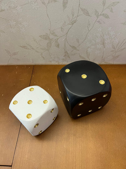 Decorative Dice Set, Unique Gaming Room Decor, Cool Car Decor, Polyester Dice Set, Dice Sculpture, Dice Decor, Dice Statue, Lucky Dice Decor, Lucky Dice Statue