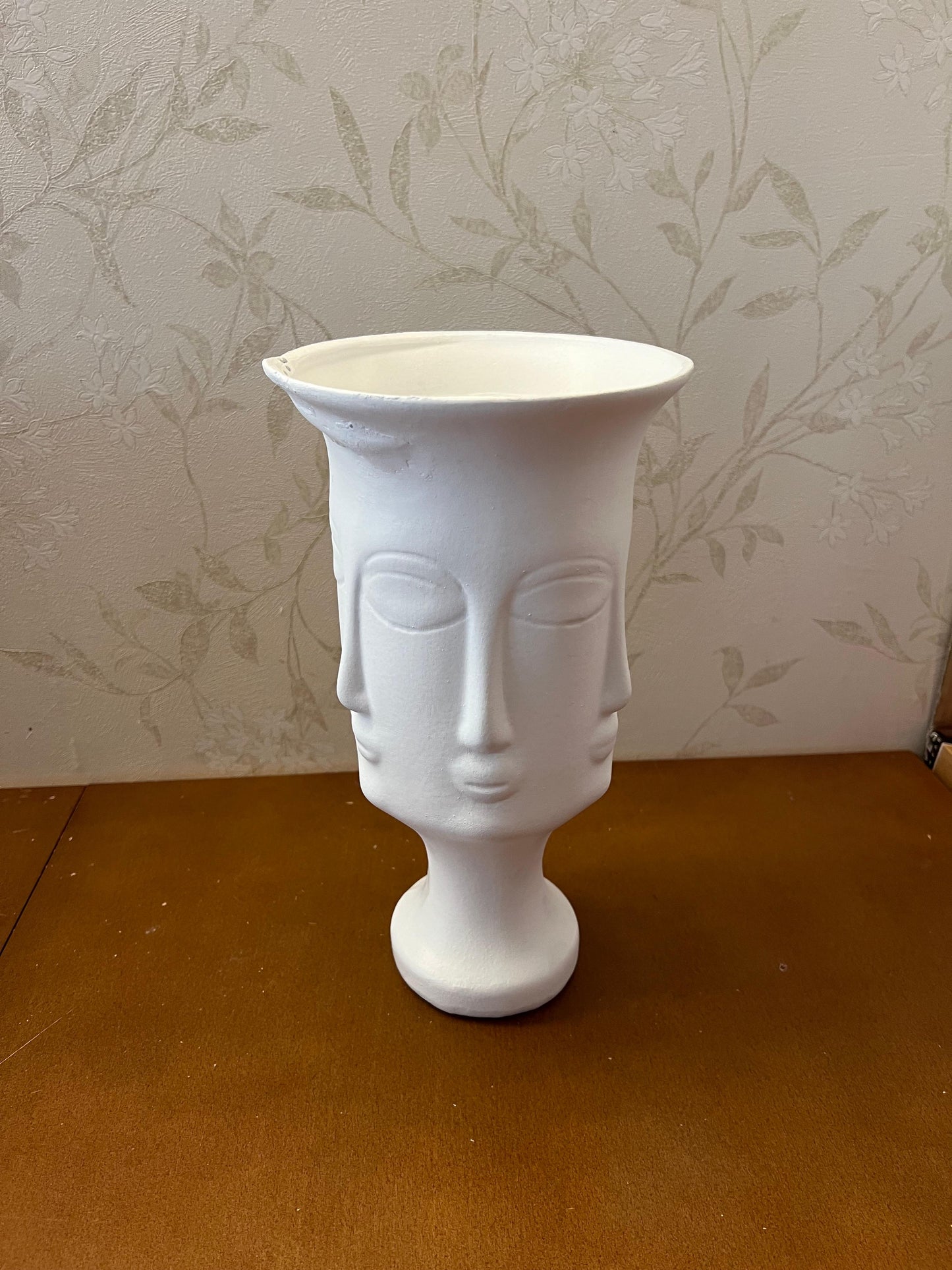 Handmade Dora Maar Vase, Abstract Face Art Decor, Handmade Face Vase, Modern Dora Maar Sculpture, Dora Maar Head Vase, Dora Maar Vase