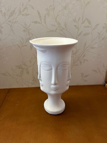 Handmade Dora Maar Vase, Abstract Face Art Decor, Handmade Face Vase, Modern Dora Maar Sculpture, Dora Maar Head Vase, Dora Maar Vase