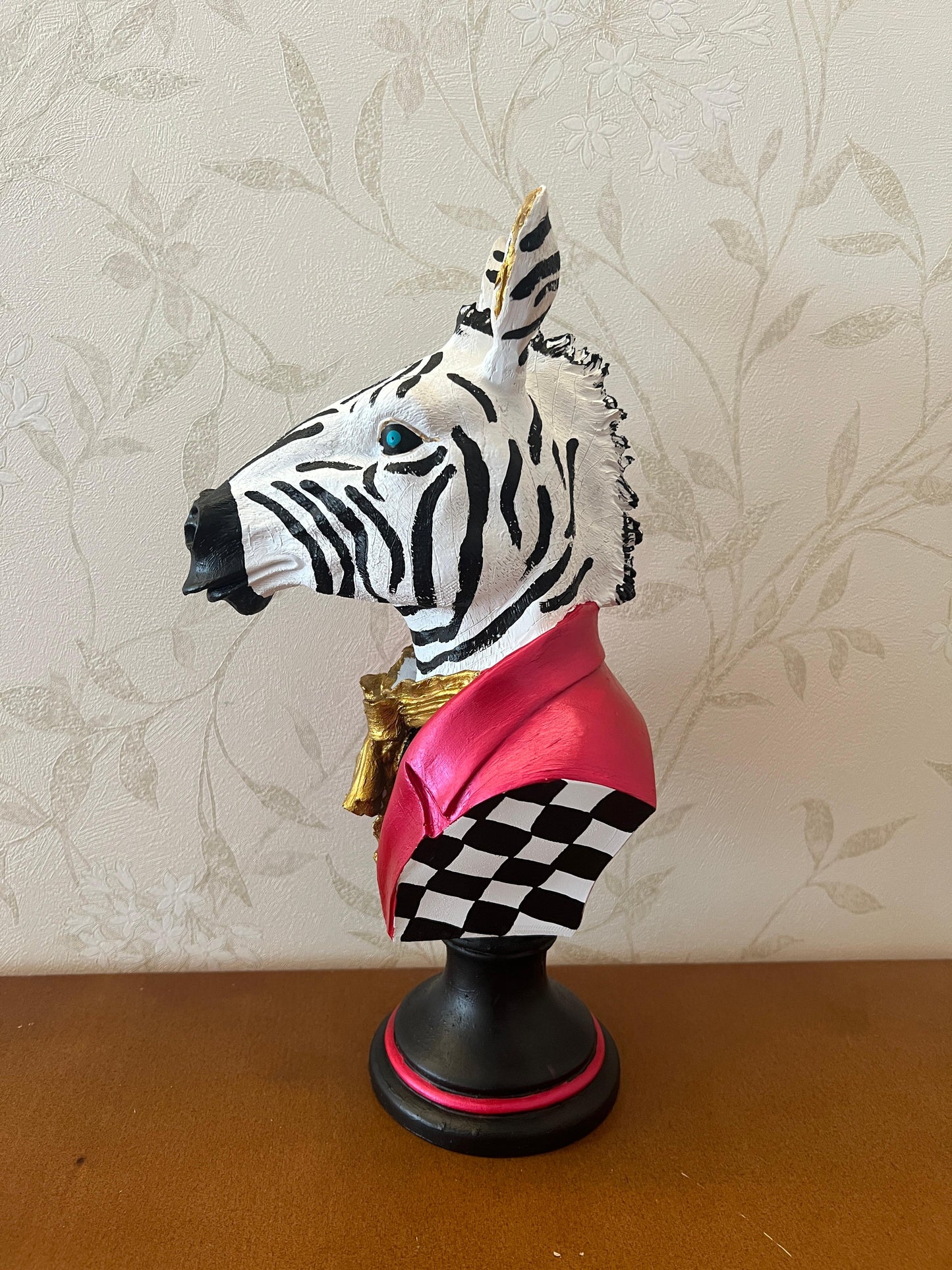 Zebra Head Bust Statue, Zebra Bust Statue, Zebra Bust Sculpture, Elegant Zebra Head Statue, Unique Zebra Head Statue, Zebra Head Sculpture