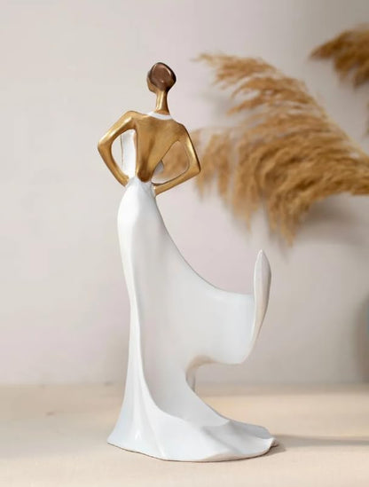 Elegant Woman Wine Rack Sculpture, Lady Wine Holder Statue, Woman Wine Rack, Modern Woman Sculpture Wine Rack, Artistic Bar Decor