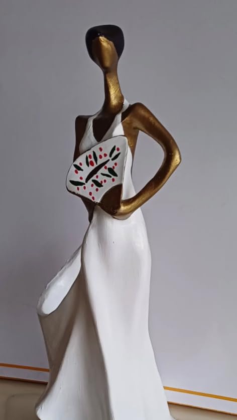 Elegant Woman Wine Rack Sculpture, Lady Wine Holder Statue, Woman Wine Rack, Modern Woman Sculpture Wine Rack, Artistic Bar Decor