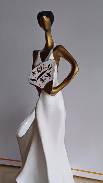 Elegant Woman Wine Rack Sculpture, Lady Wine Holder Statue, Woman Wine Rack, Modern Woman Sculpture Wine Rack, Artistic Bar Decor
