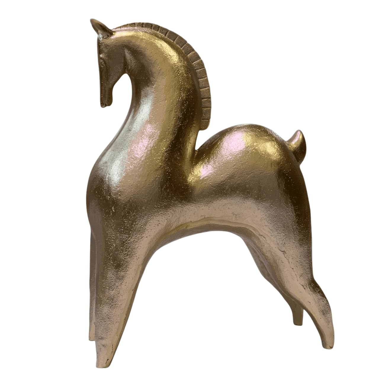 Abstract Horse Statue, Decorative Horse Sculpture, Minimalist Animal Decor, Handcrafted Horse Figurine, Luxury Horse Decor Figurine, Abstract Horse Sculpture