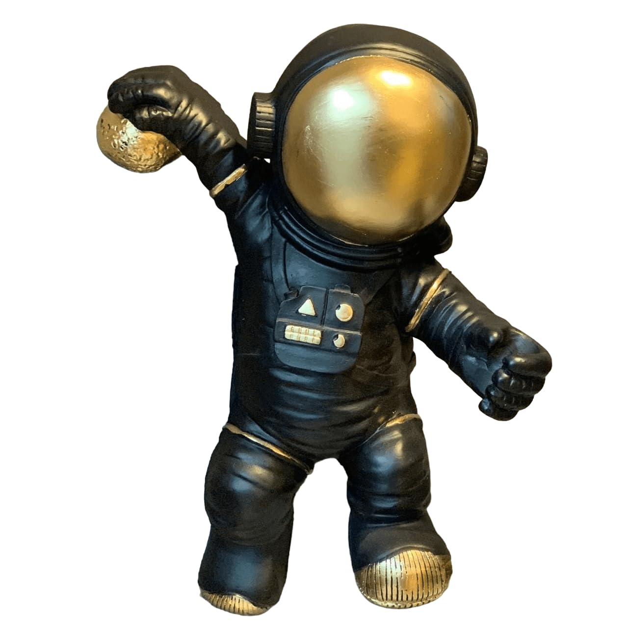 Astronaut Wall Sculpture, Space-themed Wall Decor, Astronaut Decor For Walls, Space Explorer Decorative Figurine, Astronaut Wall Figurine, Astronaut Wall Decor