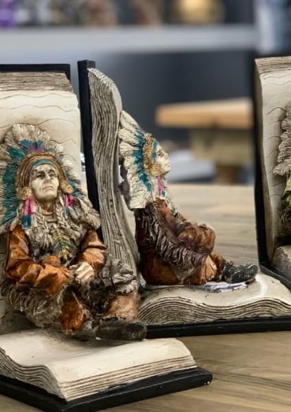Handgefertigtes Indianer Häuptling Buchsends Set, Indianer Häuptling Buchsends, Polyester Buchsend Set, Indianer Häuptling Buchsends, Einzigartiges Buchsends Geschenk