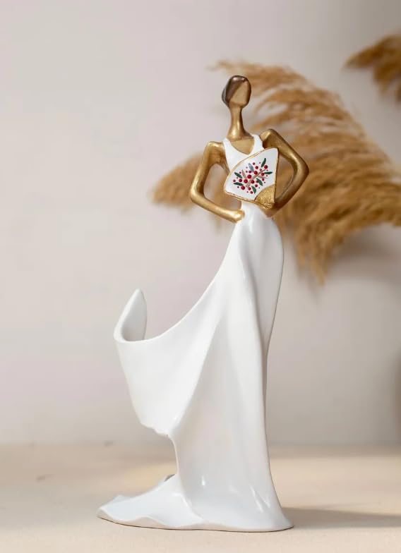 Elegant Woman Wine Rack Sculpture, Lady Wine Holder Statue, Woman Wine Rack, Modern Woman Sculpture Wine Rack, Artistic Bar Decor