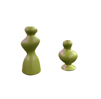 Modern Polyester Candle Holder, Minimalist Candlestick, Nordic Style Candle Holder, Polyester Candle Holder, Handmade Candle Holder