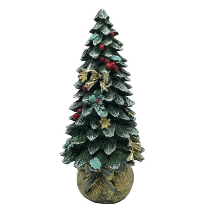 Mini & Large Christmas Tree Figurine, Christmas Tree Decor, Seasonal Tree Figurine, Christmas Decor Gift, Holiday Tree Decor, Christmas Tree Sculpture
