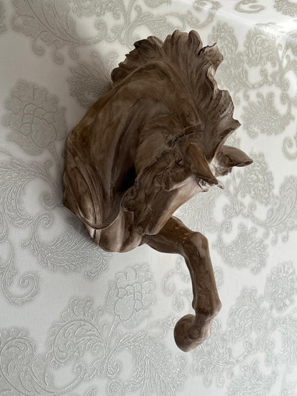 Horse Head Wall Sculpture, Horse Head Wall Decor , Equestrian Wall Decor, Gift For Horse Lovers, Horse Wall Sculpture, Horse Wall Decor