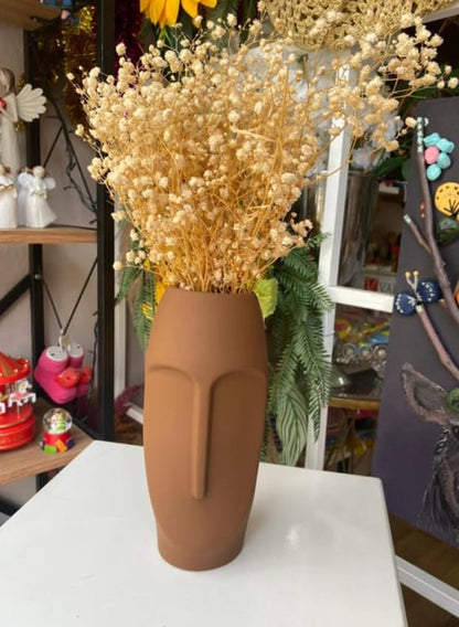 Modern Abstract Face Vase, Face Minimalist Vase, Abstract Face Vase, Face Shaped Planter, Abstract Head Vase, Face Vase, Face Planter Vase