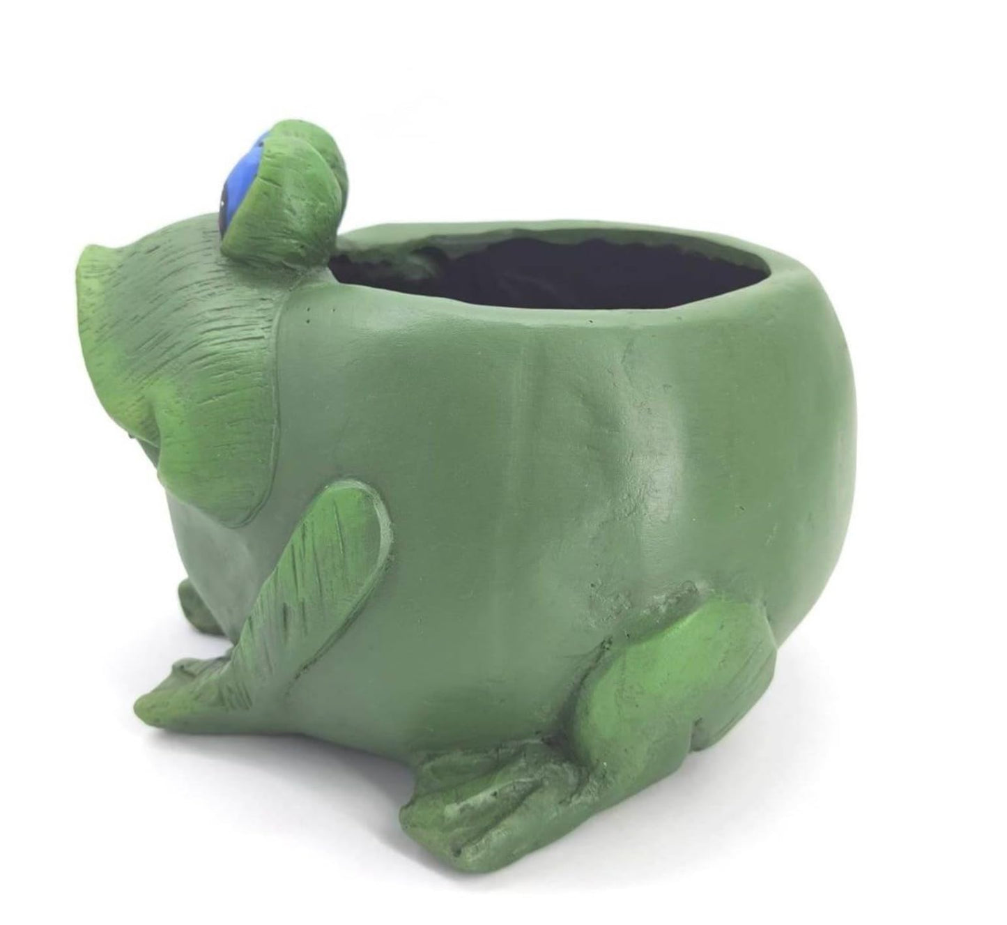 Frog Planter Pot, Frog Shaped Flower Pot Planter, Frog Planter for Indoor, Frog Vase, Frog Themed Vase, Gift For Frog Lovers, Frog Plant Pot