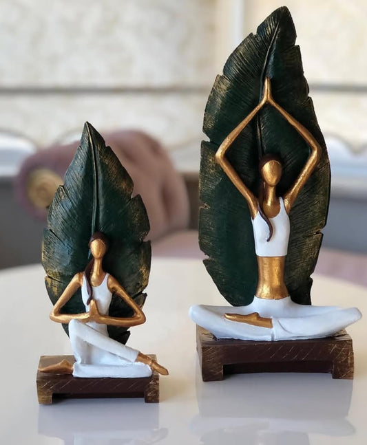 Yoga Girl Sculpture, Meditation Figurine, Yoga Lover Gift, Yoga Decor Accent, Decor Art Sculpture, Yoga Girl Decor, Yoga Girl Statue, Yoga Girl Object, Yoga Girl Figurine