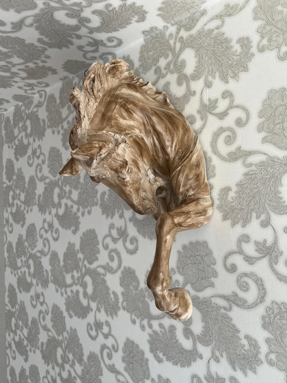 Horse Head Wall Sculpture, Horse Head Wall Decor , Equestrian Wall Decor, Gift For Horse Lovers, Horse Wall Sculpture, Horse Wall Decor