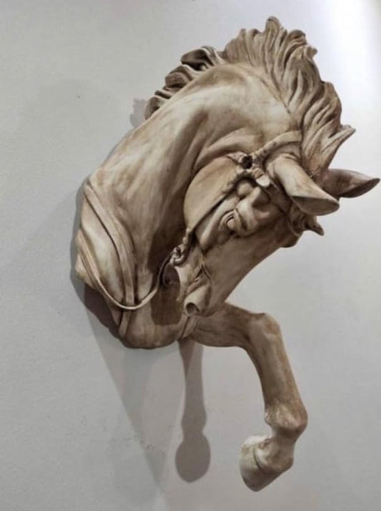 Horse Head Wall Sculpture, Horse Head Wall Decor , Equestrian Wall Decor, Gift For Horse Lovers, Horse Wall Sculpture, Horse Wall Decor