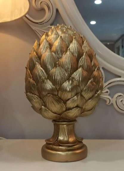 Decorative Artichoke Sculpture, Elegant Artichoke Decor, Polyester Artichoke Sculpture, Artichoke Statue, Polyester Artichoke Statue