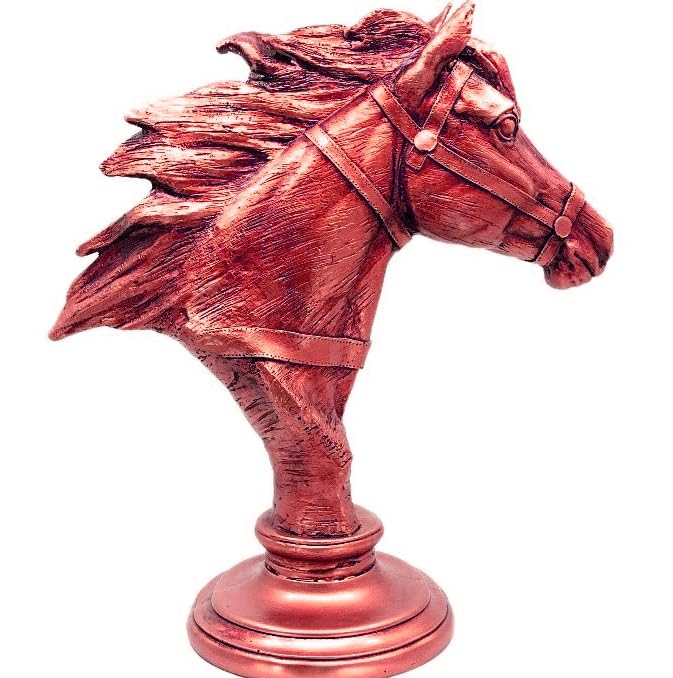 Elegant Horse Head Sculpture for Home Decor, Decorative Horse Figurine, Horse Head Decor, Unique Horse Statue, Horse Lover Gift Idea