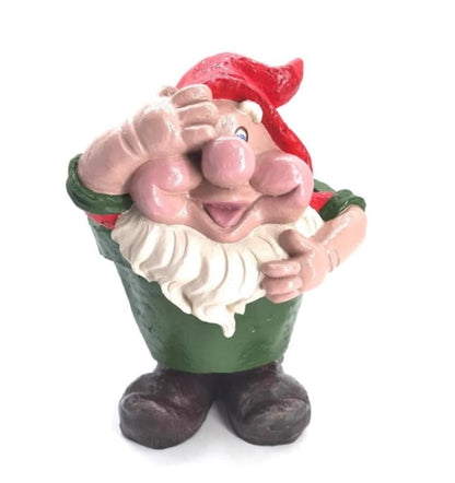 Gnome Plant Pot for Outdoor Garden, Whimsical Garden Planter, Cute Gnome Flower Pot, Gnome Plant Pot, Outdoor Gnome Planter, Cute Flower Pot