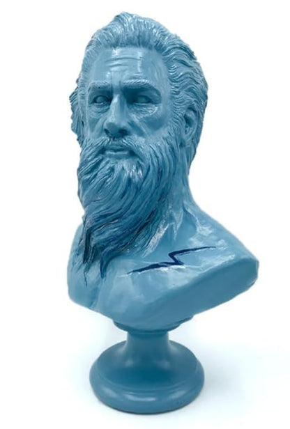 Poseidon Büste Statue im antiken griechischen Stil, antike griechische Poseidon Büste Statue, mythologische Poseidon Büste Statue, griechischer Gott Poseidon Büste, Poseidon Statue, Poseidon Skulptur