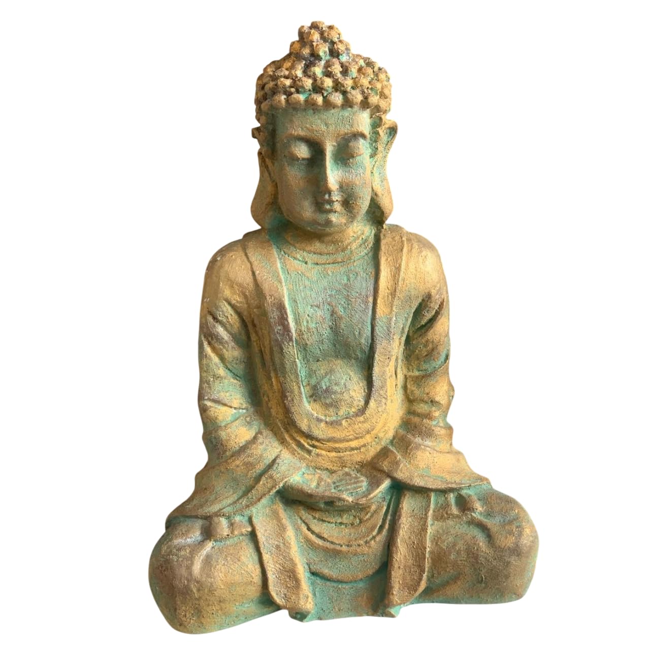 Meditating Buddha Statue, Polyester Buddha Figurine, Small Buddha Sculpture, Buddha Statue in Meditation Pose, Buddha Sculpture