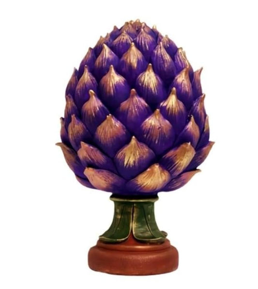 Decorative Artichoke Sculpture, Elegant Artichoke Decor, Polyester Artichoke Sculpture, Artichoke Statue, Polyester Artichoke Statue