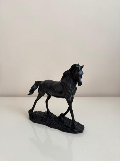 Handcrafted Horse Statue, Equestrian Art Sculpture, Luxury Horse Decor Figurine, Horse Ornament Collectible, Horse Sculpture, Horse Decor