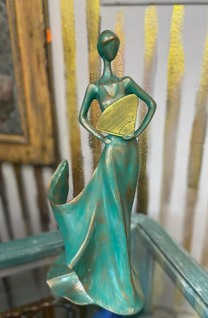 Elegant Woman Wine Rack Sculpture, Lady Wine Holder Statue, Woman Wine Rack, Modern Woman Sculpture Wine Rack, Artistic Bar Decor