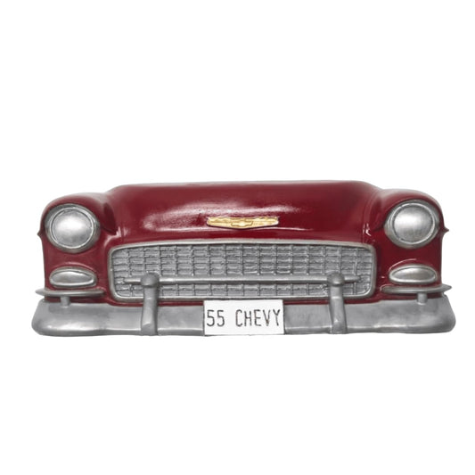 Retro Car Wall Sculpture, Chevrolet Wall Statue, Chevrolet Wall Sculpture, 1955 Chevy Front End Wall Decor, Classic Car Lover Gift, Chevrolet Wall Decor, Chevy Wall Decor
