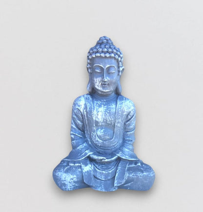 Meditating Buddha Statue, Polyester Buddha Figurine, Small Buddha Sculpture, Buddha Statue in Meditation Pose, Buddha Sculpture