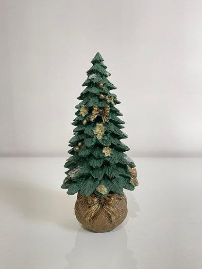 Mini & Large Christmas Tree Figurine, Christmas Tree Decor, Seasonal Tree Figurine, Christmas Decor Gift, Holiday Tree Decor, Christmas Tree Sculpture