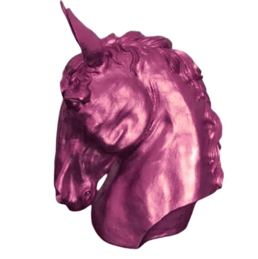 Handmade Horse Head Statue, Elegant Horse Figurine, Horse Head Statue, Horse Sculpture Art, Polyester Horse Statue, Elegant Horse Decor