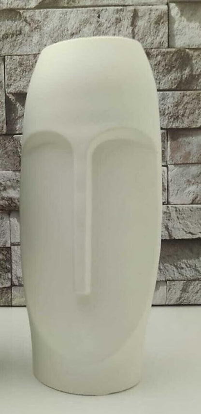 Modern Abstract Face Vase, Face Minimalist Vase, Abstract Face Vase, Face Shaped Planter, Abstract Head Vase, Face Vase, Face Planter Vase