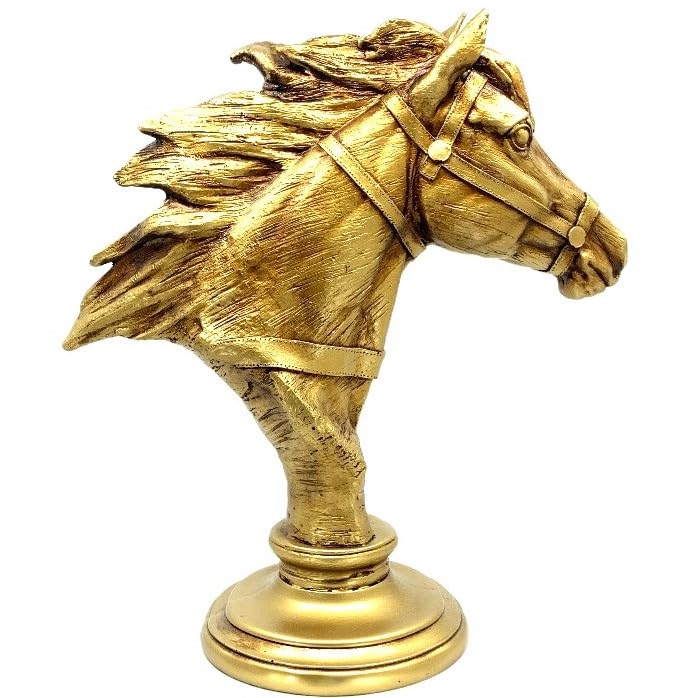 Elegant Horse Head Sculpture for Home Decor, Decorative Horse Figurine, Horse Head Decor, Unique Horse Statue, Horse Lover Gift Idea