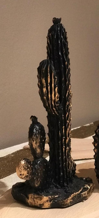 Decorative Cactus Statue, Polyester Cactus Decor, Cactus Statue, Cactus Home Decor, Artificial Cactus Art, Cactus Table Decor, Cactus Decor