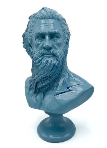 Poseidon Büste Statue im antiken griechischen Stil, antike griechische Poseidon Büste Statue, mythologische Poseidon Büste Statue, griechischer Gott Poseidon Büste, Poseidon Statue, Poseidon Skulptur